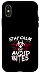 Coque pour iPhone X/XS Zombie Apocalypse Humour Humour Humour Undead Quotes Survival Comedy