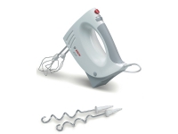 Bosch MFQ3530, Handmixer, Vit, Vispning, Knådning, Mixning, Omrörning, 1,4 m, Handtag, CE, VDE