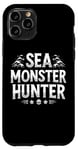 Coque pour iPhone 11 Pro Citation amusante de plongée Sea Monster Hunter