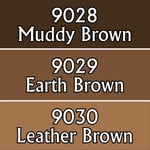 Master Series Paint Triad - Warm Deep Browns