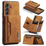 Samsung Galaxy A34 5G      Magnetic Wallet    Brown