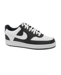 Nike Homme Court Vision Lo Basket, Black/White, 45.5 EU