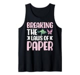 Breaking the Laws of Paper Origami Tank Top