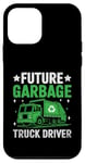 Coque pour iPhone 12 mini Future Garbage Truck Driver Déchets Collecteur de déchets Sanitation