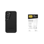 OtterBox Defender Samsung Galaxy S23 - black - ProPack with Premium Glass Screen Protector