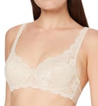 Triumph Amourette Underwired Bra 300 W X Full Cup Non Padded Lace Bras Size 38F