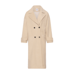 Tiffany Bella, Long Coat - Light Creme Beige