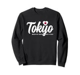 Japan Souvenirs Makes My Heart Skip A Beat I Love Tokyo Sweatshirt