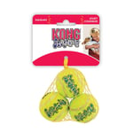 3pack Kong Air Dog Squeaker tennisball