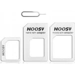 Adaptateur  Carte SIM Nano + Micro SIM 4 en 1