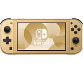 NINTENDO Switch Lite: Hyrule Edition & Nintendo Switch Switch Online 12 Month Membership Bundle, Gold