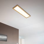 Lucande Aurinor LED-paneeli luonnon tammi 125 cm