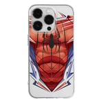 ERT GROUP mobile phone case for Apple Iphone 14 PRO MAX original and officially Licensed Marvel pattern Spider Man 005 optimally adapted to the shape of the mobile phone, partially transparent