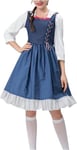 Puku ManorMaid pitkä mekko Oktoberfest Costumes L