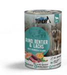 Tundra Tundra Storfe  Reinsdyr og Laks 800g Våtfôr - 6pk