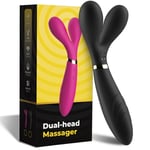 ARMONY - Y-WAND MASSAGER  VIBRATOR DOUBLE HEAD BLACK