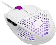 Mm720 Rgb-Led Claw Grip Wired Gaming Mouse-Ultra Lightweight 49G Honeycomb Shell,16000 Dpi Optical Sensor,70 Million Click Micro Switches,Smooth Glide Ptfe Feet-Glossy White