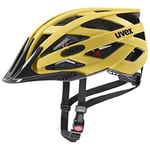 uvex i-vo cc - Lightweight All-Round Bike Helmet for Men & Women - Individual Fit - Upgradeable with an LED Light - Sunbee - 52-57 cm