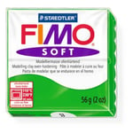 Staedtler Fimo Soft Tropical Green (53) Oven Bake Modelling Clay Mould Block 56g