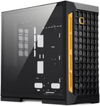 Geometric Future M6 Raphael Mid Tower Boîtier PC Conception de Conduit d'air Vertical Support pour E-ATX 12" x 11" Support GPU Vertical Noir GEO-M6-RA