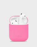 Holdit Silikon Deksel AirPods 1/2 gen. Bright Pink