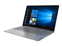 Lenovo ThinkBook 15-IIL 20SM - Core i7 1065G7 / 1.3 GHz Win 10 Pro 64-bit 16 GB RAM 512 SSD 15.6 IPS 1920 x 1080 (Full HD) Iris Plus Graphics Bluetooth, Wi-Fi mineralgrå kbd: internationalt engelsk