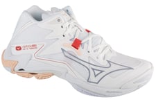 chaussures de volleyball Femme, Mizuno Wave Lightning Z8 Mid, Blanc