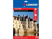 Lomond Lomond Pet Film For B/W & Color Laser Printers Clear A4, 50 Sheets