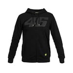 VR46 Core 46 Su Tono Veste zippée Homme, Noir, L