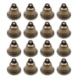 16Pcs small copper bells pendant Dog Bell Tone Bells Pet Bell Fengshui Bell