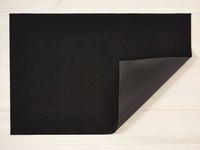 Chilewich Dørmatte Solid Black Stor