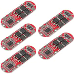 5 PièCes bms 5S 21V 18650 Li-Ion Batterie au Lithium Carte de Protection pcm PolymèRe Lipo Circuit Charge Module