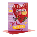 One I Love Hallmark Sweet Humour Valentine's Day Card 'True Me' - Medium