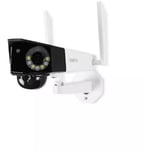 Ultra Secure - Caméra WiFi autonome double objectif - Intelligente / 2K+ / 5GHz / Vision nocturne / Grand angle / IP66 (Reolink)