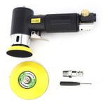 Pneumatic Air Angle Sander 3in 2in Grinding Polishing Orbital Sander 15000rpm 1/