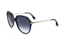 Lunettes de Soleil Victoria Beckham VB637S 420 BLUE/IVORY 59/14/140 Femme