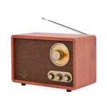 Adler retro Bluetooth-högtalare med FM/AM-radio