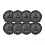 8-pack Phoenix Gold ZP65, 6.5" Pro audio SPL midbas