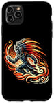 Coque pour iPhone 11 Pro Max Aztec Warrior Mask Ancient Civilization Mexican Heritage