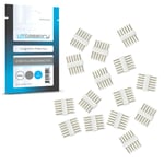 Litcessory 6-Pin to 6-Pin Connector for Philips Hue Lightstrip Plus (15 Pack, White - Micro 6-PIN V4)