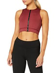 SWEDISH FALL LIFTING ATHLETES Soutien-Gorge à Fermeture Éclair pour Femme S Red Velvet