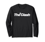 The Clash - White Star Logo Long Sleeve T-Shirt