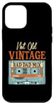 Coque pour iPhone 12 mini Not Old Vintage Rad-Dad Mix Cassette Tape Retro Fête des Pères