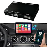 Road Top Décodeur de kit de Modification avec Les Fonctions Apple Carplay sans Fil, Android Auto et Lien Miroir sans Fil, adapté aux Voitures Mercedes Benz GLC Classe C V A B W205 W246 W447 2015-2018