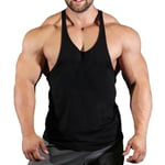 Vêtements De Musculation Pour Hommes,Pas De Douleur,Pas De Revenus Dans Les Vêtements De Fitness,Haut De Musculation,Maillot De Corps En Coton Stringer Singlet,Chemise D'entraînement