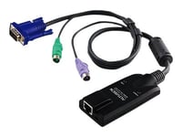 Aten Ka7520 - Tastatur / Video / Musadapter (Kvm) - Rj-45 (Hunn) Til Ps/2, Hd-15 (Vga) (Hann) - For Altusen Kh1508, Kh1516, Kh2508, Kh2516  Aten Kh1508, Kh1516, Kl1508  Kvm Over Ip Kh1508