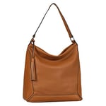 TOM TAILOR Women's isa Shopper with Zip, Cognac, one Size