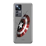 ERT Group Coque de téléphone Portable pour Xiaomi 12T Original et sous Licence Officielle Marvel Motif Captain America 023 Parfaitement adapté à la Forme du téléphone Portable, Coque en TPU