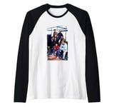 TV Times Cast Of Auf Wiedersehen Pet Raglan Baseball Tee