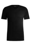 BOSS Mens TShirtVN 3P Classic Three-Pack of V-Neck T-Shirts in Cotton Jersey Black